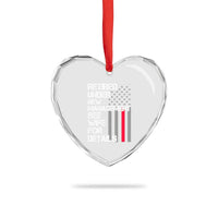 Retirement Gifts For Men Heart Crystal Glass Ornament Retired Under New Management See Wife Retired Dad