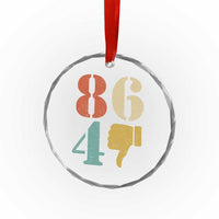 Retro 8647 Crystal Glass Ornament Classic Retro Vintage 80s Style - Wonder Print Shop