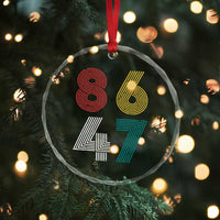 Retro 8647 Crystal Glass Ornament Classic Retro Vintage 80s Subtle FDT - Wonder Print Shop
