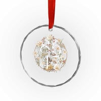 Retro 8647 Crystal Glass Ornament Subtle FDT Wild Flower Aesthetic - Wonder Print Shop