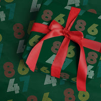 Retro 8647 Wrapping Paper Roll Classic Retro Vintage 80s Subtle FDT - Wonder Print Shop