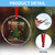 Retro Boujee Xmas Tree Crystal Glass Ornament Oh What Fun - Wonder Print Shop