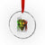 Retro Buffalo Soldiers Crystal Glass Ornament 9th and 10th Cavalry African American Heros USA Flag - Wonder Print Shop