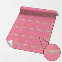 Retro Coming Out Of My Cave Christian Easter Parody Wrapping Paper Roll I’ve Been Doing Just Fine Resurrection Humor Faith Gift
