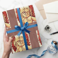 Retro Cupid Says Six Seven Wrapping Paper Roll 67 Valentines Day