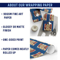 Retro Cupid Says Six Seven Wrapping Paper Roll 67 Valentines Day