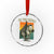 Retro Ed the Zebra Meme Crystal Glass Ornament Funny Viral Escape Animal - Wonder Print Shop