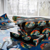 Retro Ed the Zebra Meme Wrapping Paper Roll Funny Viral Escape Animal Helicopter Rescue - Wonder Print Shop