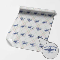 Retro Fisher Birthday Wrapping Paper Roll Vintage Quints Shark Fishing 1975 - Wonder Print Shop