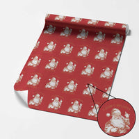 Retro Funny Santa Wrapping Paper Roll I Don't Believe In You Either 90s Christmas - Wonder Print Shop