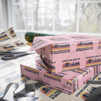 Retro I Found Jesus Still Looking Bigfoot Wrapping Paper Roll Funny Sasquatch Bigfoot Believer Christian Humor