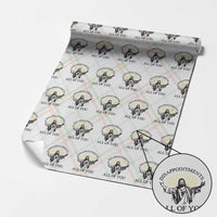 Retro Jesus Meme Wrapping Paper Roll Disappointments All Of You