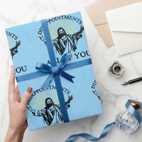 Retro Jesus Meme Wrapping Paper Roll Disappointments All Of You