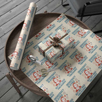 Retro Lady Democracy Is Dying But Hey Nice Fireworks Wrapping Paper Roll Funny 4th of July Political Satire - Wonder Print Shop