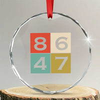 Retro Vintage 8647 Crystal Glass Ornament Classic Vintage 80s Style