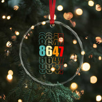 Retro Vintage 8647 Crystal Glass Ornament Subtle Anti FDT