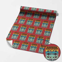 Retro World War 2 Memorabilia Wrapping Paper Roll May Start Talking About WWII WW2 Gear - Wonder Print Shop