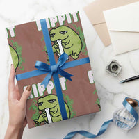 Rippit Frog Meme Wrapping Paper Roll Funny Stoner Bong Rip - Wonder Print Shop