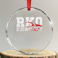 RKO Everybody Blood Crystal Glass Ornament