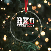 RKO Everybody Blood Crystal Glass Ornament