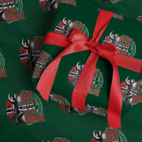 Ro Ro Norge Norway Flag Wrapping Paper Roll Cool Norwegian Viking