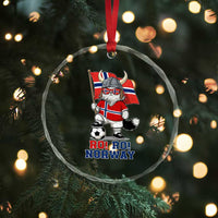 Ro Ro Norway Crystal Glass Ornament Norwegian Pride Cat Lover Norway Flag Gift