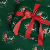 Rollin With My Snowmies Wrapping Paper Roll Bowling Xmas Gift - Wonder Print Shop