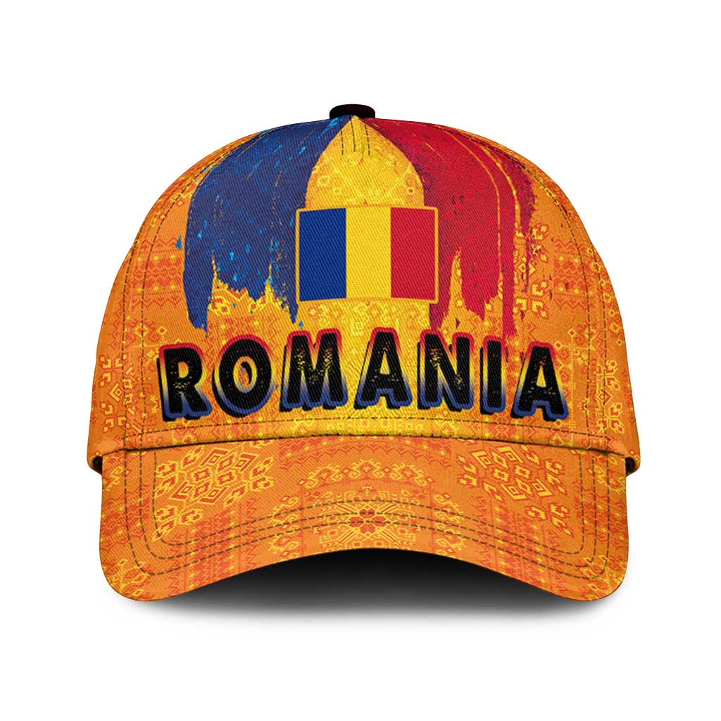 Romania Flag Day Classic Cap Traditional Pattern Royal Style LT03