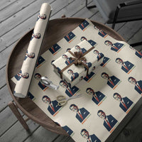 Ronald Regan Wrapping Paper Roll American Flag US President