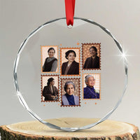 Rosa Parks Crystal Glass Ornament African American Civil Rights Legacy