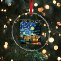 Rosa Parks Crystal Glass Ornament Starry Night Van Gogh Black History African - Wonder Print Shop