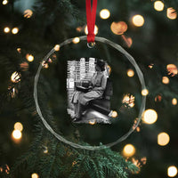 Rosa Parks Montgomery Bus Boycott Crystal Glass Ornament Civil Rights History