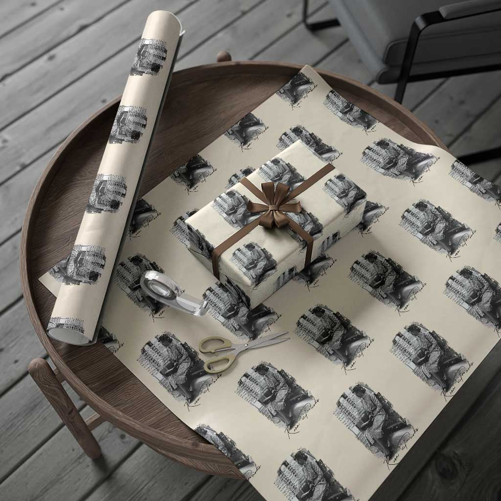 Rosa Parks Montgomery Bus Boycott Wrapping Paper Roll Civil Rights History
