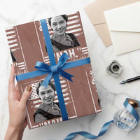 Rosa Parks Nah Quote Wrapping Paper Roll Black Movement Protest American Flag