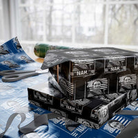 Rosa Parks Nah Quote Wrapping Paper Roll Black Movement Protest American Flag