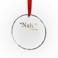 Rosa Parks Quote Crystal Glass Ornament Nah 1955 Melanin Black Movement Protest