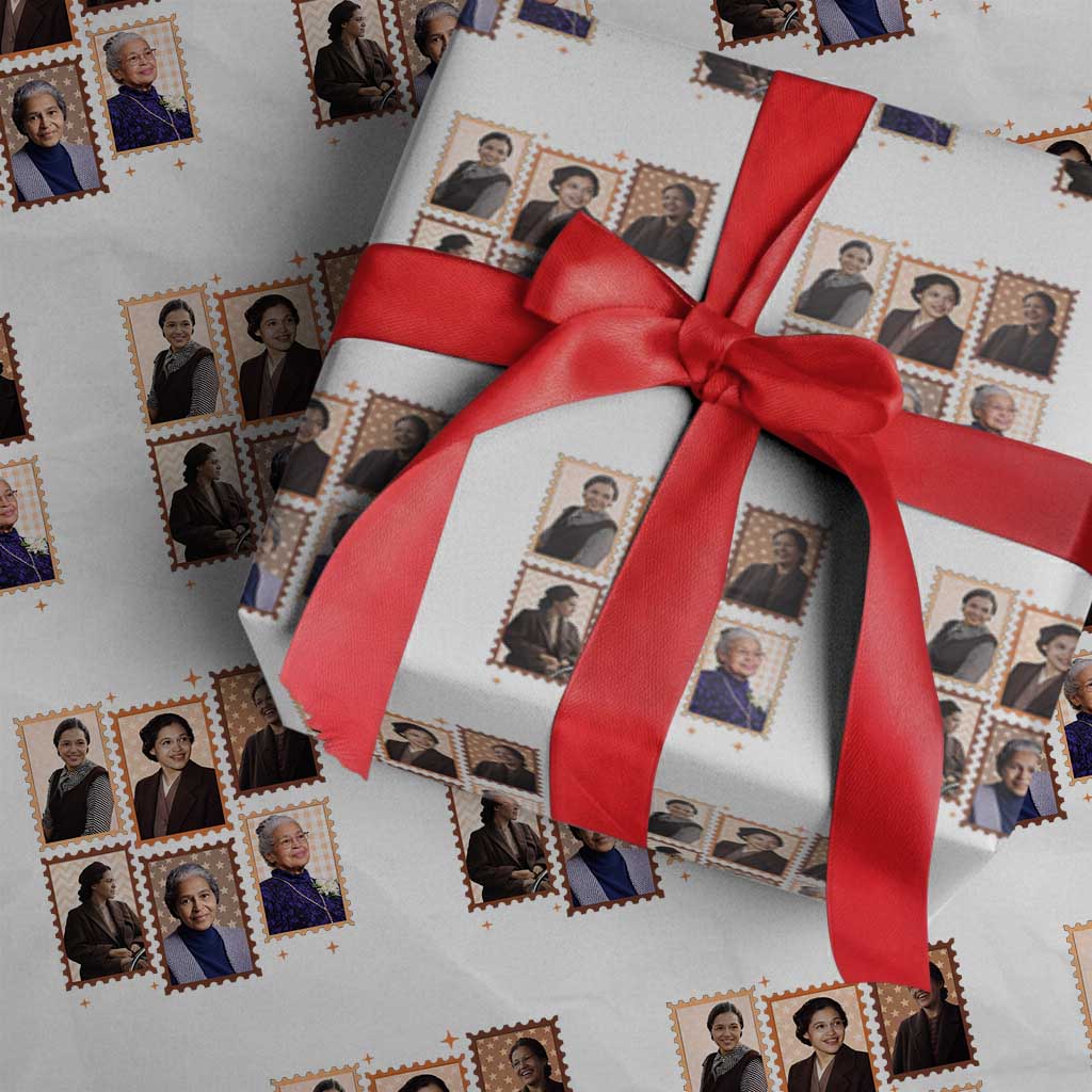 Rosa Parks Wrapping Paper Roll African American Civil Rights Legacy