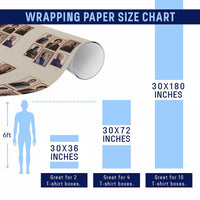 Rosa Parks Wrapping Paper Roll African American Civil Rights Legacy