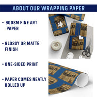 Rosa Parks Wrapping Paper Roll Female Empowerment History Gift