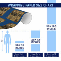 Rosa Parks Wrapping Paper Roll Female Empowerment History Gift