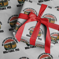 Rosa Parks Wrapping Paper Roll One Person Can Change The World - Wonder Print Shop