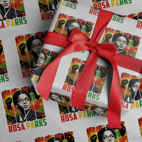 Rosa Parks Wrapping Paper Roll Strong Black Women Pride