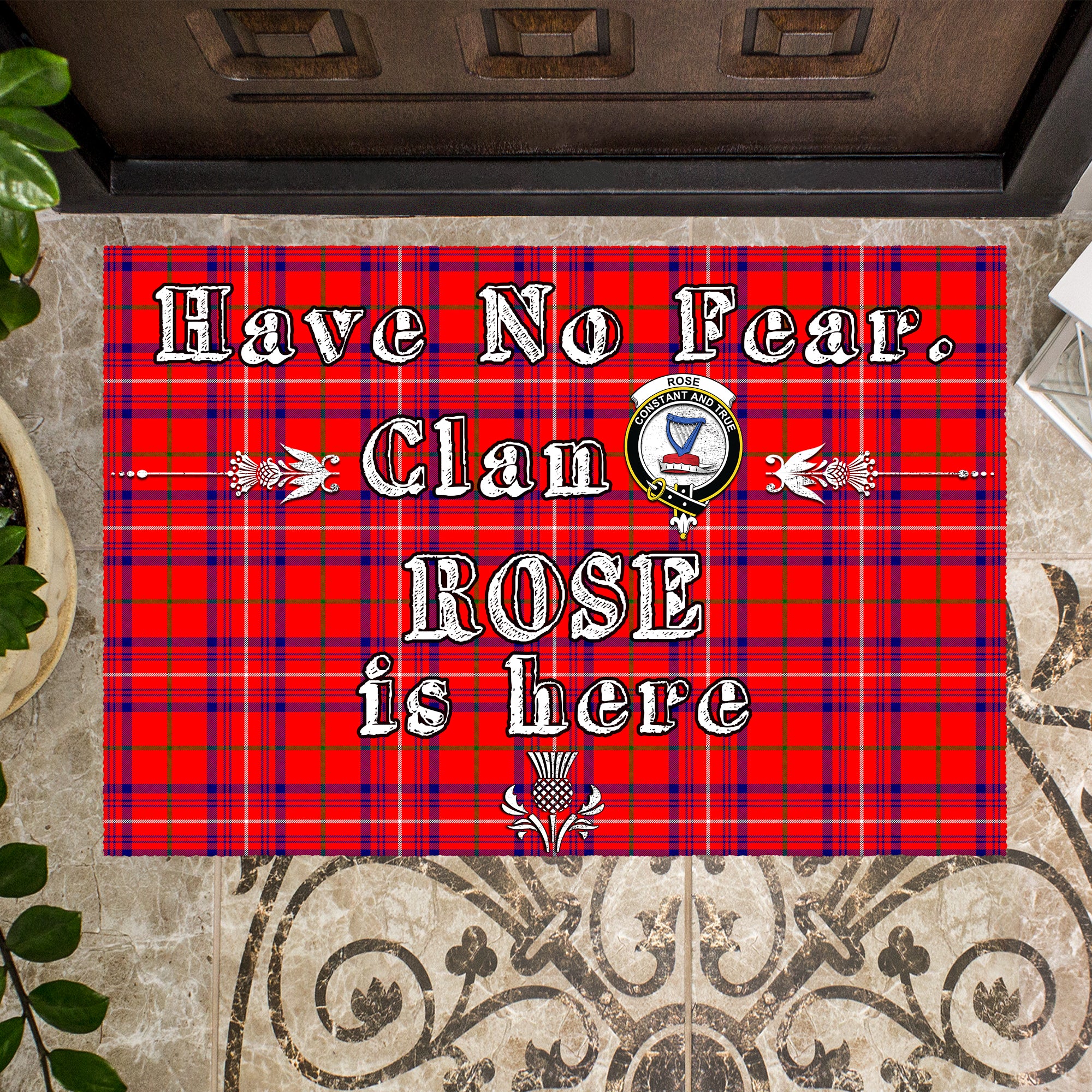 rose-modern-clan-tartan-door-mat-family-crest-have-no-fear-tartan-door-mat