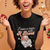 Christmas T Shirt For Women I Love A Man With A Beard Santa Xmas - Wonder Print Shop