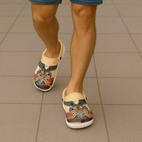 Route 66 Highway United States Clogs Shoes Mother Road Happy 100th Anniversary Proud - Wonder Print Shop