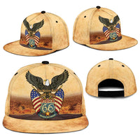 Route 66 Highway United States Snapback Cap Mother Road Happy 100th Anniversary Proud - Wonder Print Shop