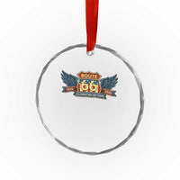 Route Highway 66 Centennial Crystal Glass Ornament 100 Years Of The Mother Road