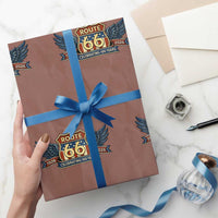 Route Highway 66 Centennial Wrapping Paper Roll 100 Years Of The Mother Road