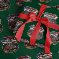 Route Highway 66 Wrapping Paper Roll Vintage American Roadtrip Club Road Trip