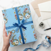 Route Highway 66 Wrapping Paper Roll Floral Centennial 100 Year Anniversary